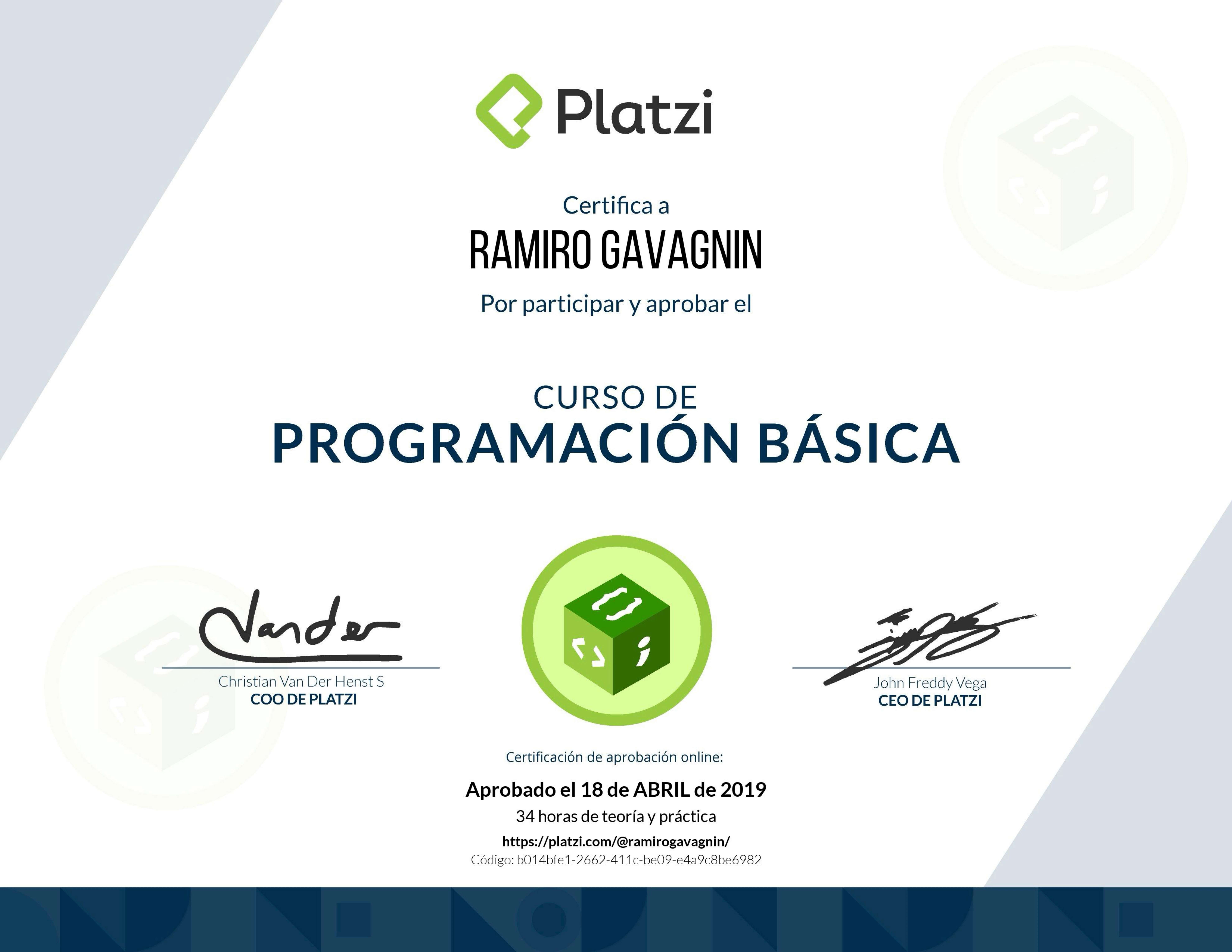 Basic Programming Course