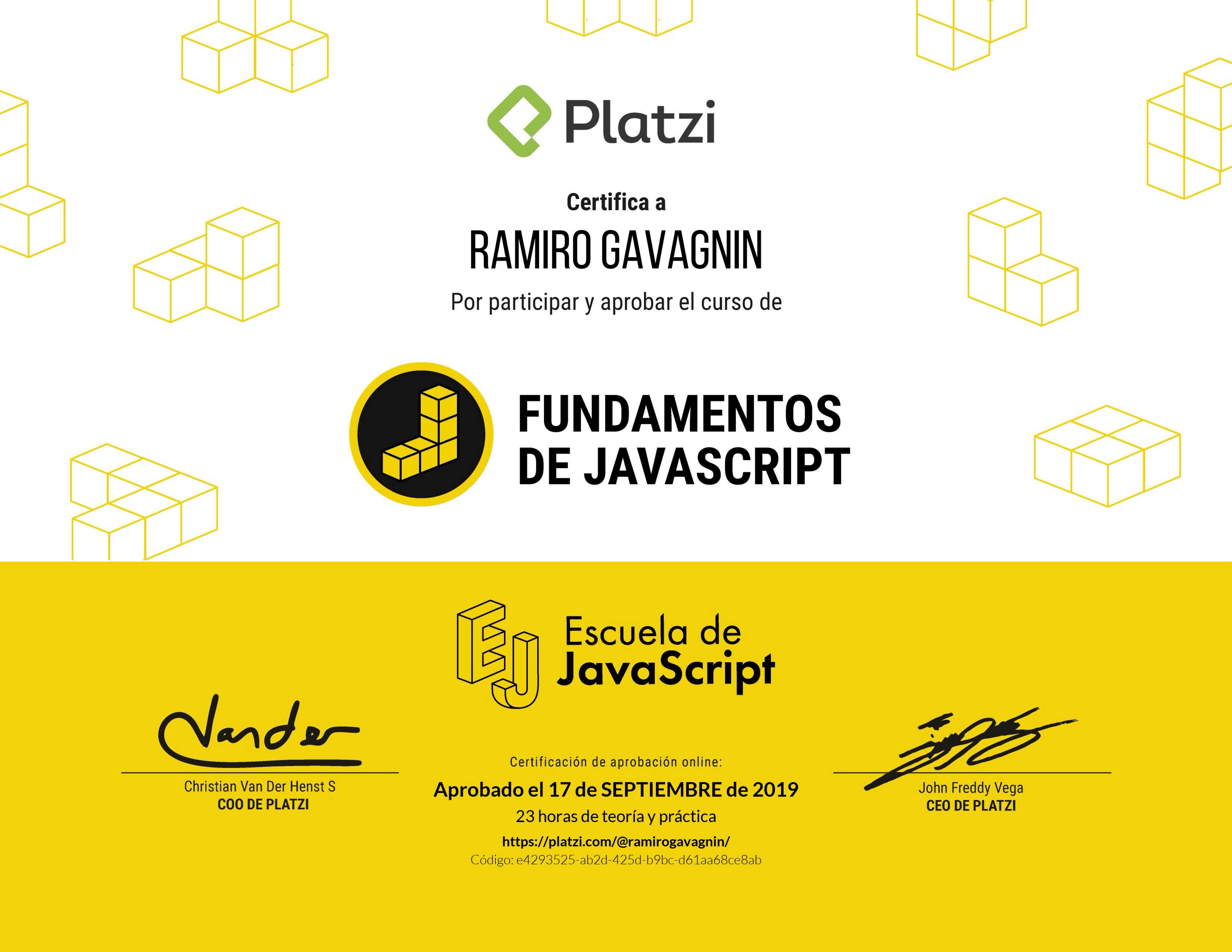 JavaScript Fundamentals
